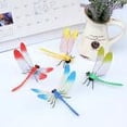 thumbnail image 2 of Apmemiss Clearance Simulated Dragonflies Decorations, Outdoor Dragonflies, Garden Dragonflies Decoration, 4-color Set Fall Decor, 2 of 4