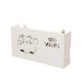 thumbnail image 1 of Shengyu Living Room Wall-mounted Storage Box For Wifi Devices Wooden Cable Management Box Wireless Router D, 1 of 6