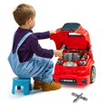 thumbnail image 1 of Engine Toy  Mechanic Car Repair Set with Removable Parts Red, 1 of 6