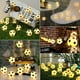thumbnail image 3 of KAKOWELY Guirnalda de luces LED Uonlytech con forma de balón de fútbol, divertida decoración para fiestas, dormitorios, cumpleaños y celebraciones (20 LED, sin pilas), 3 of 4