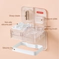 thumbnail image 2 of Large Pill Cutter and Splitter with Medicine Grinding & Storage-red-, 2 of 6