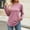 Purple, variant on Womens Fall Fashion Long Sleeve Shirts Dressy Casual Pleated Basic Trendy Tops Winter Clothes 2025