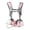 A, variant on SeekLGT Ergonomic Pet Backpack Carrier with Spine Protection Horizontal Design Breathable Mesh Lightweight for Small Dogs Cats Hiking Travel Outdoor Adventures