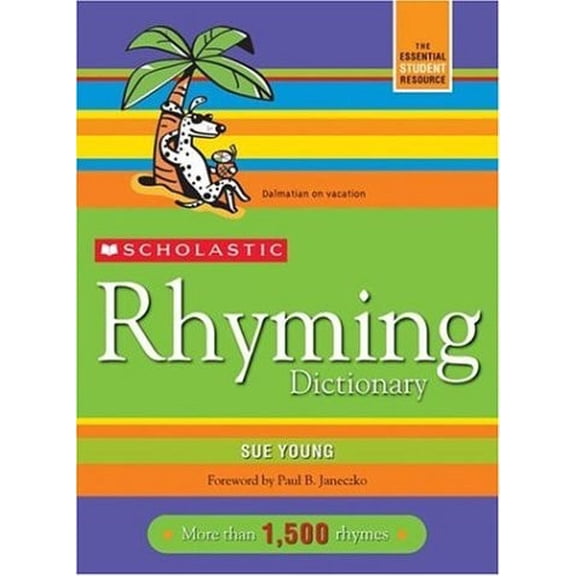Pre-Owned Scholastic Rhyming Dictionary (Paperback) 0439796423 9780439796422