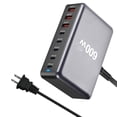 thumbnail image 1 of New 600W Fast Charge 3.0 USB Type C with 8 Ports, 1 of 8