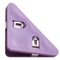 thumbnail image 2 of Klonfd Triangle File Corner Data Triangular Book Page Corner Multifunctional Translucent Color Fastener Books From Curling Reading, 2 of 4