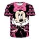 thumbnail image 1 of Camiseta niños verano Disney Mickey Mouse dibujos animados Anime 3D estampado niñas ropa manga corta Streetwear niños camisetas 14T Gao Jinjia LED, 1 of 2