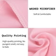 thumbnail image 3 of 100% Brushed Microfiber Pillowcases Set of 2, Ultra-Soft and Cozy, Wrinkle, Fade, Stain Resistant with Envelope Closure Bed Pillow Cases, Pink Standard Size, 3 of 7