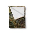 thumbnail image 2 of Rustic Soft Flannel Fleece Blanket, Old and Ruined Arched Medieval Period Brick Tunnel Architecture Heritage Design Print, Cozy Plush for Indoor and Outdoor Use, 70" x 90", Grey Red, by Ambesonne, 2 of 6