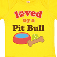 thumbnail image 4 of Inktastic Pit Bull Loved by a (dog Breed) Boys or Girls Baby Bodysuit, 4 of 5