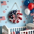 thumbnail image 4 of Independence Day Wooden Door Hanging Sign, American Flag Shaped Ornament, Welcome Wall Decor(1#C), 4 of 6