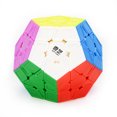 thumbnail image 1 of Amyove 3x3 Megaminx Speed Cube Stickerless Megaminx Dodecahedron Magic Cubes Brain Teaser Puzzle Sculpted Version, 1 of 9