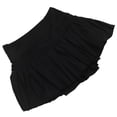 thumbnail image 2 of Falda plisada de tenis, pantalones cortos interiores transpirables, falda deportiva negra de moda para mujer con bolsillos para correr, yoga, talla M, 2 of 14