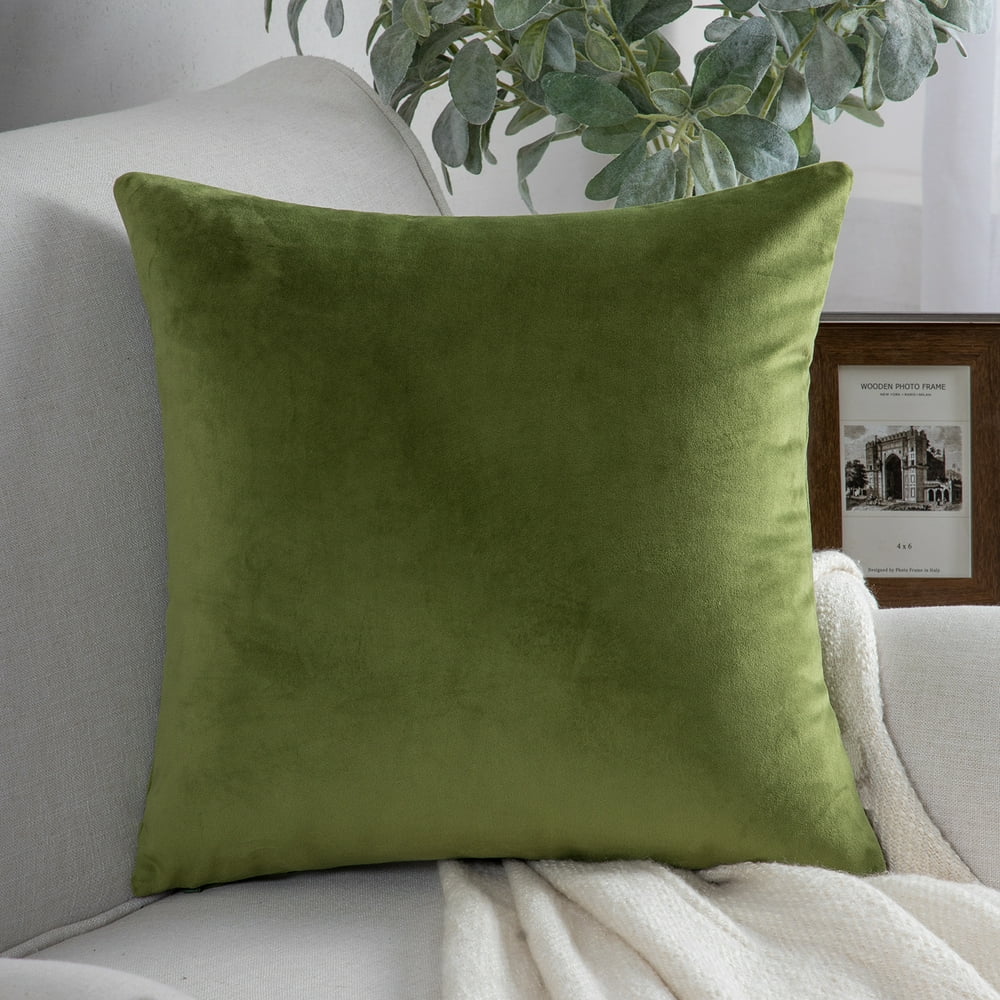 phantoscope soft silky velvet series decorative throw pillow