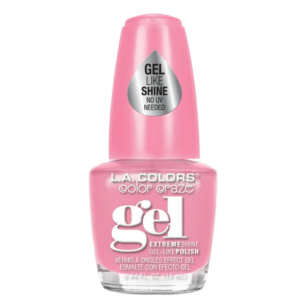 L.A. COLORS Gellike Nail Polish, Sweetheart, 0.44 fl oz