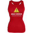 thumbnail image 1 of Halloween 404 Costume Introuvable Débardeur Doux Rouge Juniors, 1 of 1