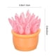 thumbnail image 4 of mini suculentas artificiales en maceta para decorar el hogar., 4 of 5