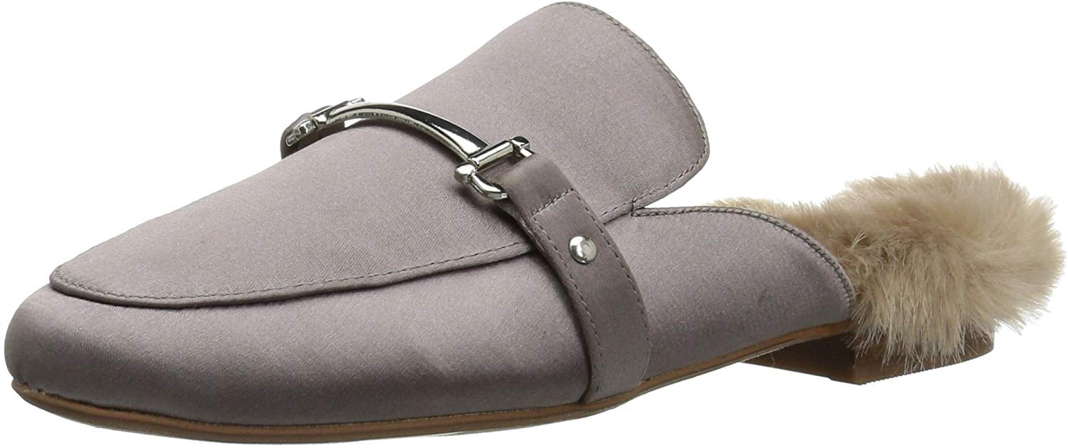 franco sarto fur mules