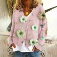 thumbnail image 1 of LOVZFMLL Cardigan pour Femmes Cardigan Décontracté à Boutons Veste Manteau de Mode Imprimée, 1 of 5