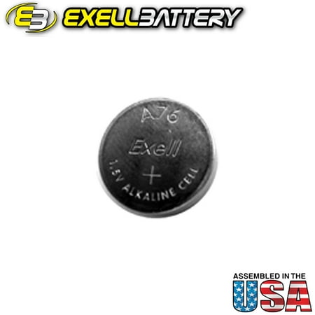 UPC 819891010438 product image for Alkaline Watch Battery A76PX Replaces LR44 AG13 1128MP EPX675 HD675 | upcitemdb.com