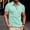 Green, variant on Polo Shirts for Men Short Sleeve Button Tees Shirts Loose Fit Yellow Men's Fashion