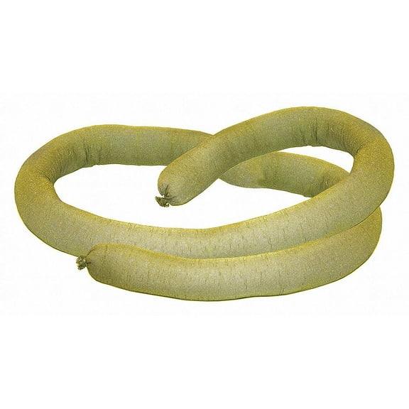 Oil-Dri Absorbent Sock,Universal,10 ft. L,PK4  L72510G