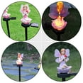 thumbnail image 4 of KAKOWELY Lámpara LED solar con forma de hada para jardín, decorativa, con forma de estaca, 4 of 4