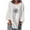White, variant on IROINNID Ladies Long Sleeve T Shirts O-Neck Printing Loose Home Autumn T-shirt Tops,Black