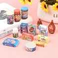 thumbnail image 2 of Dollhouse Miniature food 1/6 Supermarket Miniature Pretend Play Toy Accessories, 2 of 10