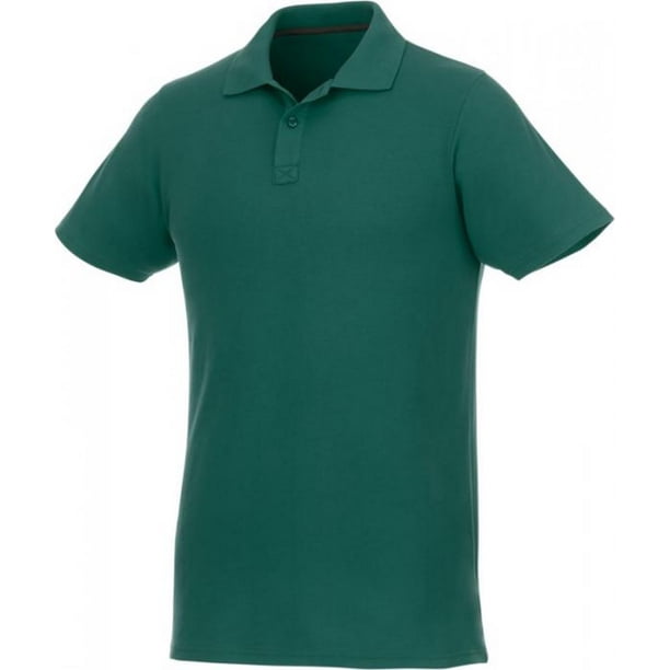 Elevate - Polo Helios Manga Corta Hombres (Verde Bosque)
