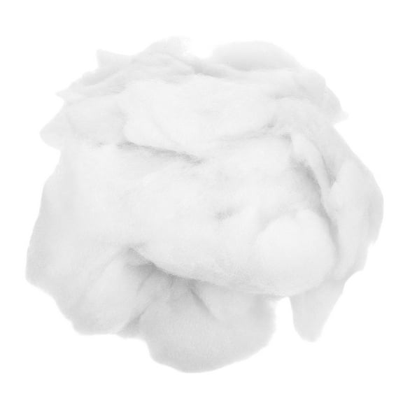 Raindrops 1 Pack 125g Cotton Stuffing Fiber Filling Cushions Pillows Material Polyester Fiber Fill for DIY Projects Dolls Plushies Toys