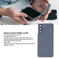 thumbnail image 3 of Back Glass Panel Case, Pre Installed Camera Lens Tape Anti Scratch Back Glass Cover Replacement  for Smartphone, 3 of 7