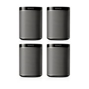Sonos PLAY:1 Multi-Room Digital Music System Package - Set of 4 (Black)
