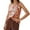 yu124#- Brown, variant on EliteGoogv Women Tank Top Classic Fit Carnival Holiday Tops Vest Sequin Sleeveless Shirts Green L