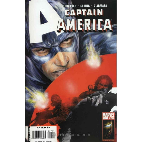 Captain America (5th Series) #37 VF ; Marvel Comic Book