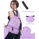 thumbnail image 4 of Mochila de Cuerdas RHDZO para Gimnasio con Compartimento para Zapatos Morada, 4 of 7