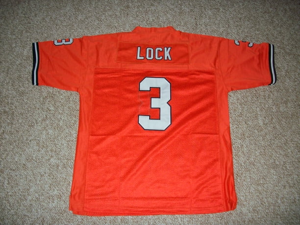 Drew Lock Jersey #3 Denver Unsigned Custom Stitched Orange Football New No Brands/Logos Sizes S ... Drew Lock Jersey #3 Denver Unsigned Custom Stitched Orange Football New No Brands/Logos Sizes S ...