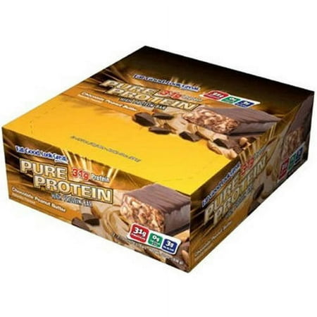 Pure Protein Bar, Chocolate Peanut Butter, 78 GM (Pack of 12)
