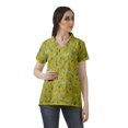 thumbnail image 1 of Moomaya Chemise Tunique Style Enveloppant pour Femmes en Coton Décontracté Col Classique Boutonné, 1 of 6