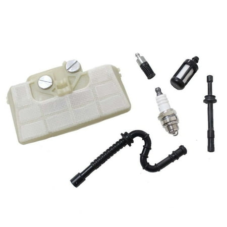 New Pack of Air Oil Filter Fuel Oil Pipe Spark Plug Fuel Filter fit for Stihl Chainsaw Ms290 Ms310 Ms390 029 039