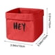 thumbnail image 3 of Bolsa de almacenamiento de papel Kraft lavable | Organizador de gran capacidad espeso impermeable, rojo | Olla de papel natural y duradera para plantas, cocina, nevera, pan, cosméticos | 4 tallas, 3 of 6