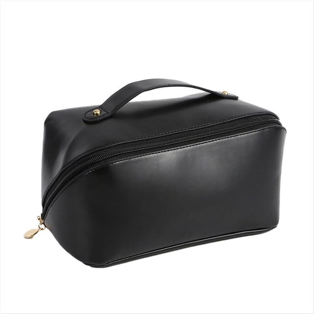 Bolsa de CosméTicos de Viaje de Gran Capacidad Bolsa de ArtíCulos de Tocador de Almacenamiento de Maquillaje PortáTil Impermeable Caja de CosméTicos para CosméTicos para la Piel,D