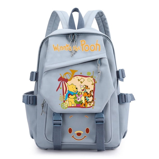 Mochila De Estudiante De Dibujos Animados Winnie The Pooh Ordenador Para Niños Y Niñas Bolsa Escolar