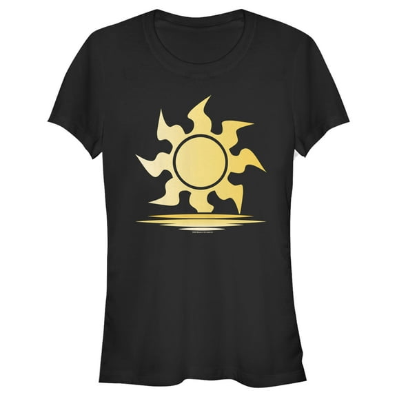 Junior's Magic: The Gathering Mana Sun Symbol Graphic Tee Black Small