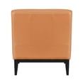 thumbnail image 5 of Pemberly Row Contemporary Leather Accent Chair in Orange Finish, 5 of 9
