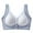 Gray, variant on Erwazi Wireless Bras for Women Semi Fixed Bra Front Clousure No Underwire Bralette