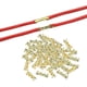 thumbnail image 4 of Kit de terminales de crimpado de latón para coche compacto, de 0,5 a 1,5 mm, con cable cuadrado, 453, en forma de U 50 pcs, 4 of 9