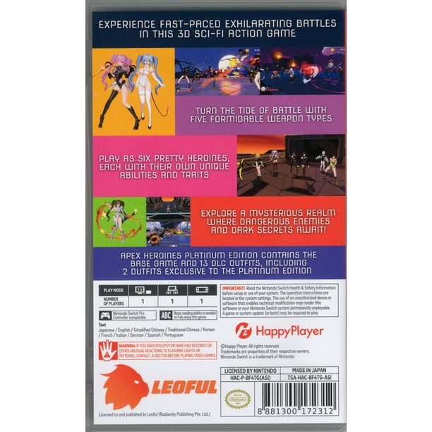 Apex Heroines Platinum Edition for Nintendo Switch - Walmart