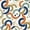 Color 4, variant on Peel and Stick Wallpaper Abstract Geometric Curved Shapes Earthy Tones Wall Mural 17.7in x 9.8ft Self Adhesive Removable Wall Paper Renter Friendly Wallpaper for Nursery Bedroom Cabinets