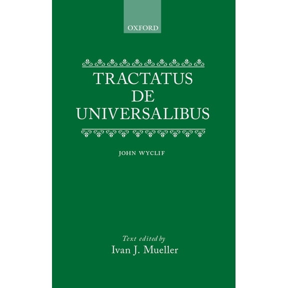 On Universals (De Universalibus Wyclif: Universities Vol 1 C, Book 1, (Hardcover)